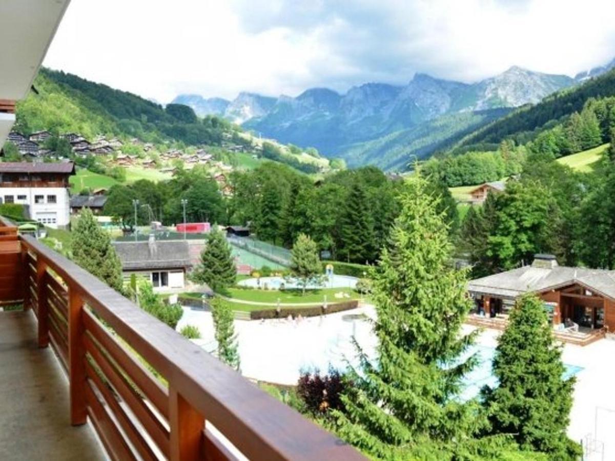 Charmant 2 Pieces, 6 Couchages, Centre Du Grand-Bornand, Parking, Balcon Sud - Fr-1-241-136 Le Grand-Bornand Bagian luar foto
